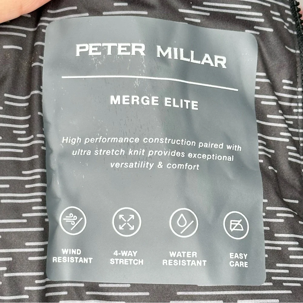 NWT Peter Millar Boys Merge Elite Full-Zip Jacket Size XS